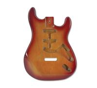 Colcolo Electric Guitar Body Replacement Kit Blank Guitar Body Shell Tonewood Mahogany Pre Cavities Gloss Finish suitable for weekend projects gift giving home workshops customization