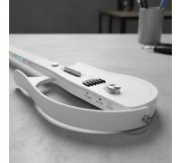 Colcolo Electronic Music Device Smart Guitar Digital Instrument Stringless Guitar Electric Guitar With Drum Kits Multiple Voices App Tutorials Suitable for, Ivory White