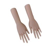 Colcolo Female Mannequin Hand Multipurpose Elegant Reusable Jewelry Display Holder Stand Support for Glove Tabletop Shop Vanity, 1 Pair Hand