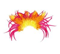 Colcolo Festival Shoulder Feather Shoulder Cape Wing Collar Epaulet with Dramatic Silhouette and Stable Tie Closure Suitable for Costumes Stage Acts Fashion Styling Cosplay Costumes