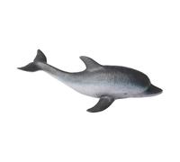 Colcolo Figure Hand-Painted Cephalopod Figurine Marine Animal Toy Bath Model Educational Decor Collectible Display Suitable for Child Learning Cake Topper Office, Dolphin