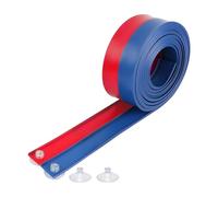 Colcolo Flexible Race Track Toys Flex Race Car Ramp Tracks Easy Storage Car Track Set with Strong Suction Cups for Girls Party Favor, red blue