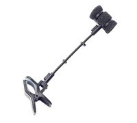 Colcolo Flute Microphone Stand Clip Portable (Not Included Mic) Erhu Mic Clip Universal for Practice Live Performance