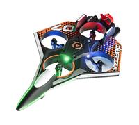 Colcolo Foam RC Planes for Kids Foam Remote Control Airplane Jet Toy with Light Easy to Fly Hobby RC Glider for Beginner Party, red