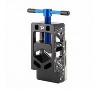 Colcolo Fork Fixture Metal Cutting Guide With Secure Clamping Mechanism And Rubber Ends For Scratch Suitable For Workshop And Home Use, Blue