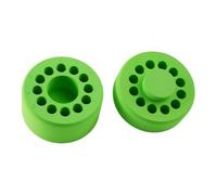 Colcolo Freezing Vial Container 12 Slots Holder Protection Cooling Box for Personal Family Experiments Hiking, Green