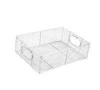 Colcolo Fry Bakest Strainer French Fries Holder Stainless Steel Food Presentation Mesh Food Basket for Hot Oil Water Commercial Use