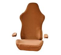 Colcolo Gaming Chair Covers Seat and Back Cover Chair Protection Covers Polyester Velvet Stretchable Soft Slipcovers for Computer Chair Chair, Yellow