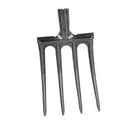 Colcolo Garden Digging Fork Head Turning Fork Head Only Metal Tool Accessories Sturdy Construction for Vegetable Gardens Professional, 4