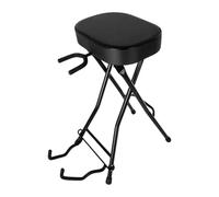 Colcolo Guitar Stool Seat Foldable Guitar Stool Folding Chair with Holder for Musician Playing Electric Guitarists