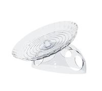 Colcolo Hamster Exercise Wheel Pet Supplies Hamster Enrichment Toy Silent Roller Cage Accessories for Gerbil Small Animals Rat, Clear