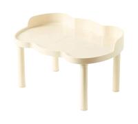 Colcolo Hamster Play Small Animals Sturdy Stable Adjustable Height for Exercise Wheel Hamsters Syrian Dwarf Mice, White