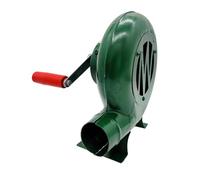 Colcolo Hand Crank Blower Camping Accessories Multifunctional BBQ Fan Fire Blower for Home Blacksmith Furnace Hiking Camping, 200W