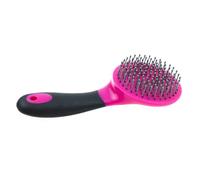 Colcolo Horse Grooming Comb For And Tail Detangling Closely Spaced Steel Pins Hanging Hole For Storage Non Slip Rubber Handle Suitable For Equestrian Care,