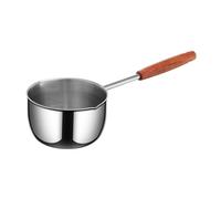 Colcolo Hot Oil Pan Butter Melting Pot Non Stick Pan Boiled Eggs Cookware Small Saucepan Hot Milk Pot for Stovetop Travel Restaurant, 500ml