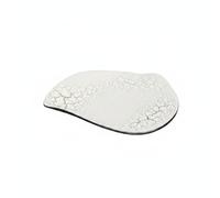 Colcolo Industrial Tray Resin Decorative Platter Serving Tray Modern Minimal Form Textured Visual Effect Build Suitable for Open Shelf Sideboard Mantle, Gold Cracked Texture Fruit Plate