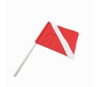 Colcolo Inflatable Buoy Diving Flag Marker Float With Pole Marine Warning Banner Watercraft easy mounting pole suitable for boats yachts marinas harbors