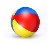 Colcolo Inflatable Play Ball Beach Ball Toy Plaything Sphere Game Ball Soft Touch PVC for and Pass suitable for summer parties swim areas school fields sports days, 80cm