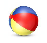 Colcolo Inflatable Play Ball Beach Ball Toy Plaything Sphere Game Ball Soft Touch PVC for and Pass suitable for summer parties swim areas school fields sports days, 135cm