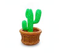 Colcolo Inflatable Portable Ice Bucket Beverage Chiller Tub Bin PVC Construction Reusable Design Travel Friendly suitable for pool lounging garden barbecues, Cactus Ice Bucket