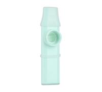 Colcolo Kazoo Fine Tuning with 5 Extra Membranes Easy to Carry Lightweight Musical Instrument Mini for Keyboard Violin Piano Guitar, Light Green