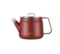Colcolo Kitchen Oil Container Oil Strainer Storage Can Separator Jug with Fine Mesh and Lid in 304 Stainless Steel Suitable for Frying Kitchens Restaurants