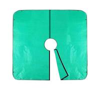 Colcolo Landscape Pruning Tarp with Corner Buckle Reusable Easy to Use Landscape Pruning Pad Leaf Tarp Drop Cloth for Outdoor Twig, 60cm Hole Diameter