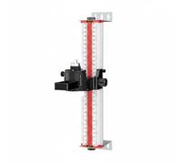 Colcolo Leveling Device Mount Level Support Wall Bracket Adjustable Up Down Travel Horizontal Slide Rotational Control Aluminum Alloy Frame Suitable for Tile, 30cm