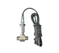 Colcolo Liquid Meter Digital Impeller Meter Rotary Meter Pipeline Meter With Sturdy Stainless Steel Housing And Real Time NPN For Accurate Suitable For, DN12