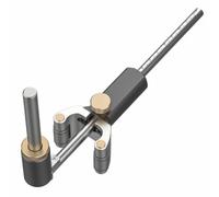 Colcolo Marking Gauge Wood Scribing Tool Curve Layout Ruler Edge Tracing Guide Adjustable Arm With Clear Scale Brass Knobs Suitable for layout tasks carpentry home workshop