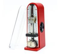 Colcolo Mechanical Metronome Mechanical Pendulum Metronome with Tempo Scale Reliable Rhythm Device for Rehearsals, Red