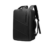 Colcolo Men Expandable Carrier Laptop Backpack Business Bag Travel Rucksack With USB Port Separation Water Repellent Oxford Polyester suitable for office workday travel