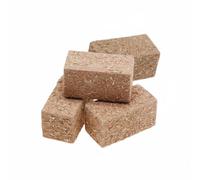 Colcolo Mini Farm Haystack Set Mini Hay Bale Figurines Miniature Haystack Accents Wooden Rustic Models for Countryside Themed Layouts suitable for dollhouses, Large Rectangular