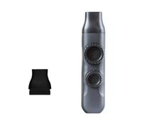 Colcolo Mini Kazoo Flute Kazoo Whistle Humming Instrument Simple Hand Use With Piece For music training party favors small, Matte Obsidian Black