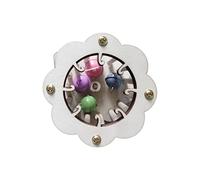 Colcolo Montessori Busy Board Accessories Busy Board DIY Toy Material Educational Learning Toy for Preschool Toddlers Kids Boy Girls, Drum with Bell