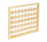 Colcolo Multi-Spool Sewing Thread Rack, Wall-Mounted Holder, Organizer Shelf for Mini Sewing, Quilting, Jewelry, Embroidery, 54 Spool