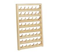 Colcolo Multi-Spool Sewing Thread Rack, Wall-Mounted Sewing Holder, Organizer Shelf for Mini Sewing, Quilting, Jewelry, Embroidery, 48 Spool