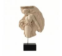 Colcolo Mythological Sculpture Classical Female Statue Relief Figurine Ornament With Elegant Drapery And In Resin suitable for living room display bedroom dresser hallway console