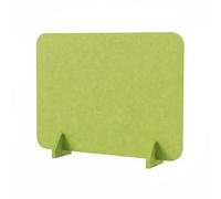 Colcolo Office Desk Divider Privacy Partition Desk Barrier Wool Felt Layered Screen Personal Space Separation Suitable for Shared Workspace, Green, 30-50cm