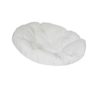 Colcolo Papasan Chair Cushion Egg Chair Cushion Round 15.7inch Hanging Basket Chair Cushion Replacement, White