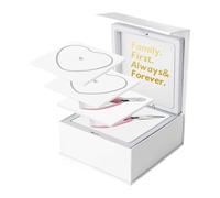 Colcolo Permanent Bracelet Kit Bracelet Making Kit Date Activity Family Gathering for Family Members with Pliers DIY Locked Bracelet, 1 Pair Silver