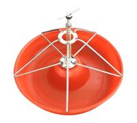 Colcolo Piglet Feeder,Livestock feed Bowl, Round Reuseable Portable Piglet Food Tray, Piglet Feeding Trough, for Cattle Poultry Puppy