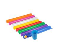Colcolo Pipeline Challenge Set, Teambuilding Activities, Multicolored Group Games, Outdoor Teamwork Kit for, Sports School for, 50cm