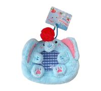 Colcolo Plush Keychain Bag,Pendant Gift,Cartoon Plush Doll,Portable Storage Bag,Cute for Women,Funny Small Novelty Earbuds Case Cover, Blue