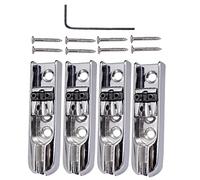 Colcolo Premium 4-String Bass Bridge with Essential Tools, 60.5X15.7mm