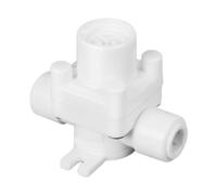Colcolo Pressure Reducing Valve Plumbing Fixtures Tube Push Compact Straight Water Pressure Regulator for Cold Water Supply Lines, Hole 9.5mm
