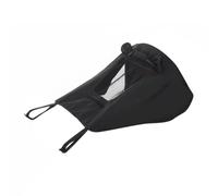 Colcolo Protection Canopy Cover with 50+ Sunblock Water Resistant Cationic Linen Extra Long Shade Suitable for Travel Windy Days Sunny afternoons, Black