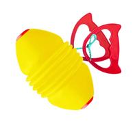 Colcolo Pull Shuttle Ball Game Slide Ball with Sturdy Ropes for Kids Hand Eye Coordination Keep Fitness in Fun Recess Toy Sports Toy, Yellow