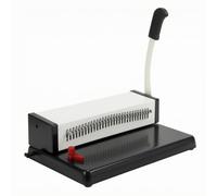 Colcolo Punch Manual Hole Punch With Long Curved Lever Metal With Precision Alignment and Adjustable Paper Stop Clean Round Hole Maker suitable for school office home crafting, A4 30 Holes