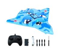 Colcolo RC Plane 2.4Ghz Remote Control Foam Airplane Toy, Quadcopter, Hovering, LED Light, 360 Flip Rotation Mode, 3 Speeds Adjustable, Fixed Wing Aircraft Fighter Jet Model Easy to Fly Adults